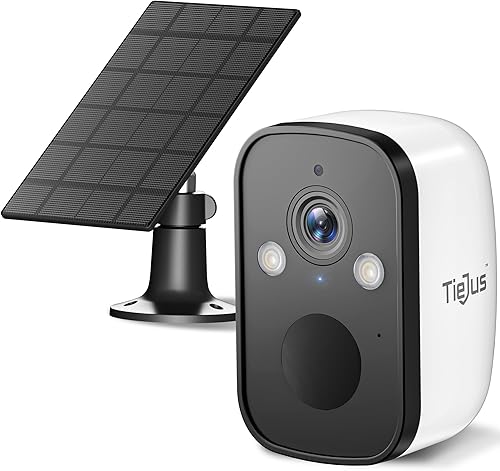 Cámaras de seguridad inalámbricas para exteriores, cámara de seguridad alimentada por batería 2K, cámara WiFi de 2.4G para exteriores inalámbrica,