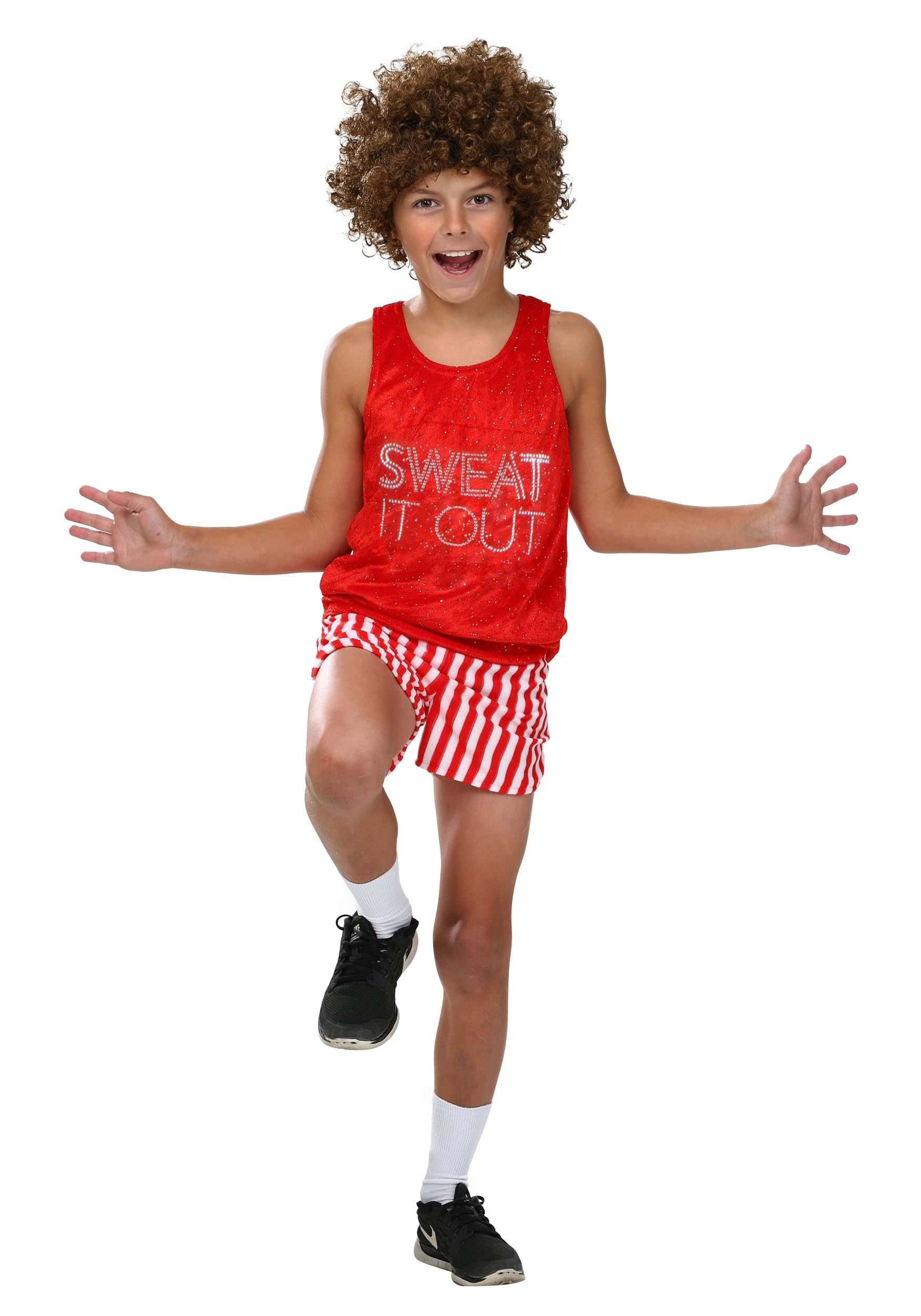 Richard Simmons Child Workout Video Star Costume for Kids