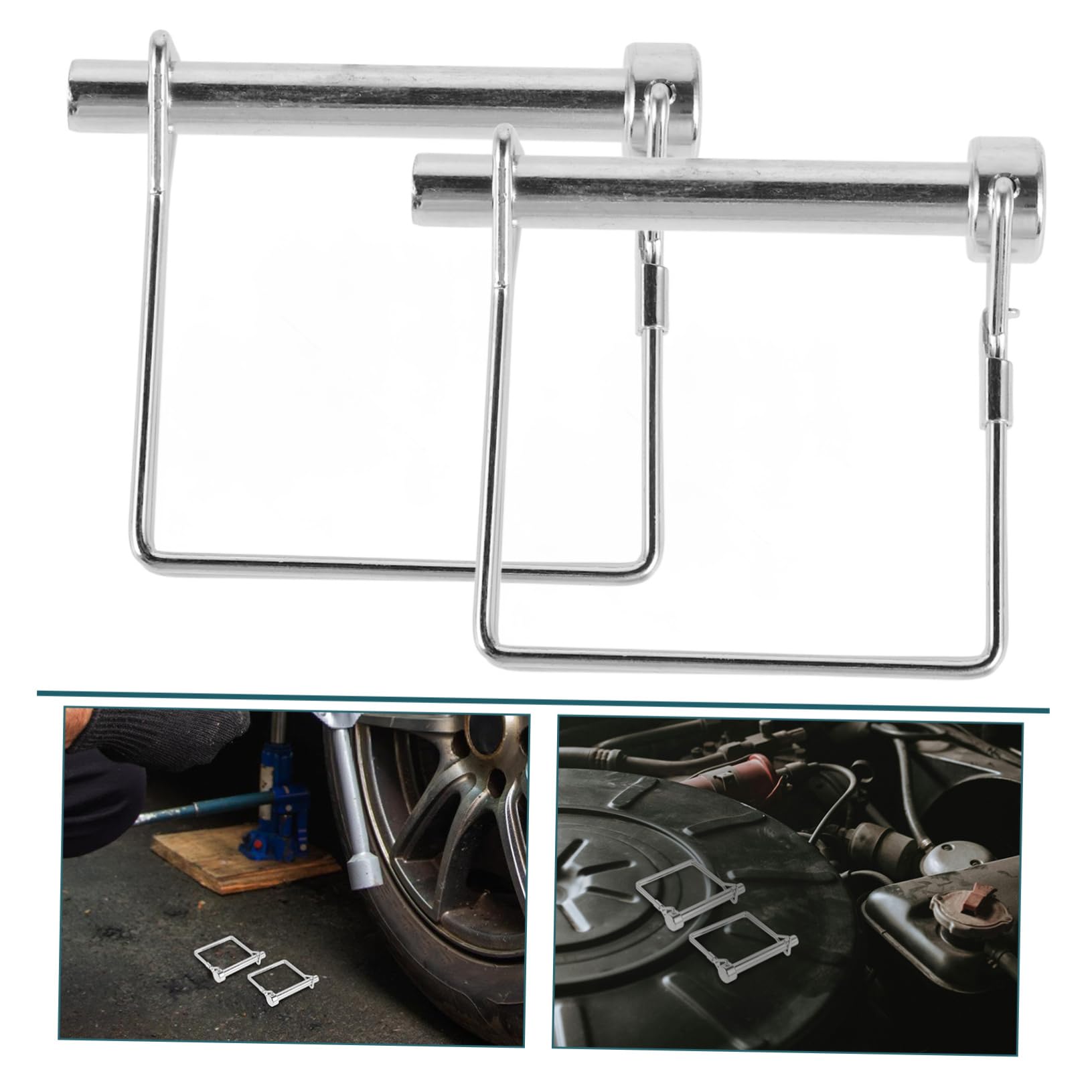 ABOOFAN Pasador De Bloqueo De Enganche De Remolque Pasador De Enganche De Remolque Pasador De Enganche De Servicio Pesado Pasador De Bloqueo De Enganche De Remolque 10 piezas x 4