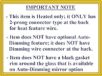 Vista 4 de Espejo calefactable con placa trasera para Kia Sportage 2017-2022 Vista lateral del conductor izquierda izquierda izquierda