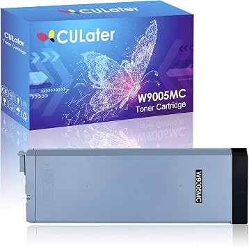 CULater Remanufactured Toner Cartridge Replacement for W9005 W9005MC Black Toner Cartridges for HP Managed Flow MFP E72525Z E72525DN E72530DN E72530Z E72535DN E72535Z Printers Black, 1 Pack