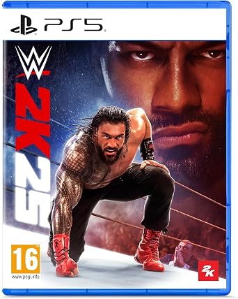 WWE 2K25, PlayStation 5 Video Game + PS5 Spiderman 2