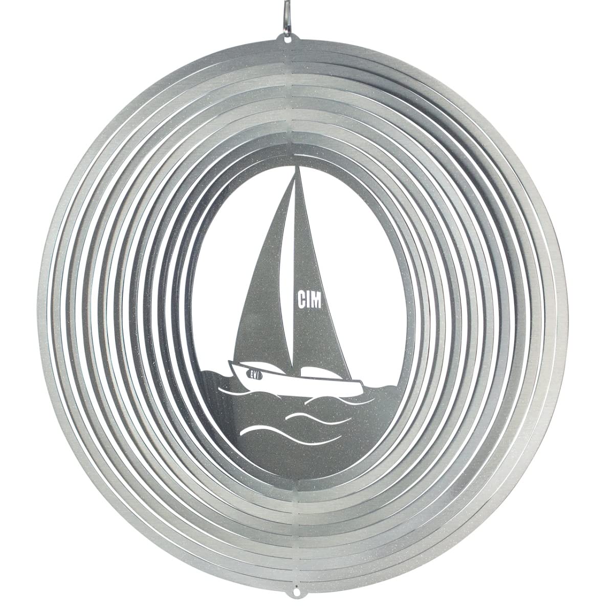 Mobile décoratif voilier 29cm pour balcon apaisant et terrasse moderne