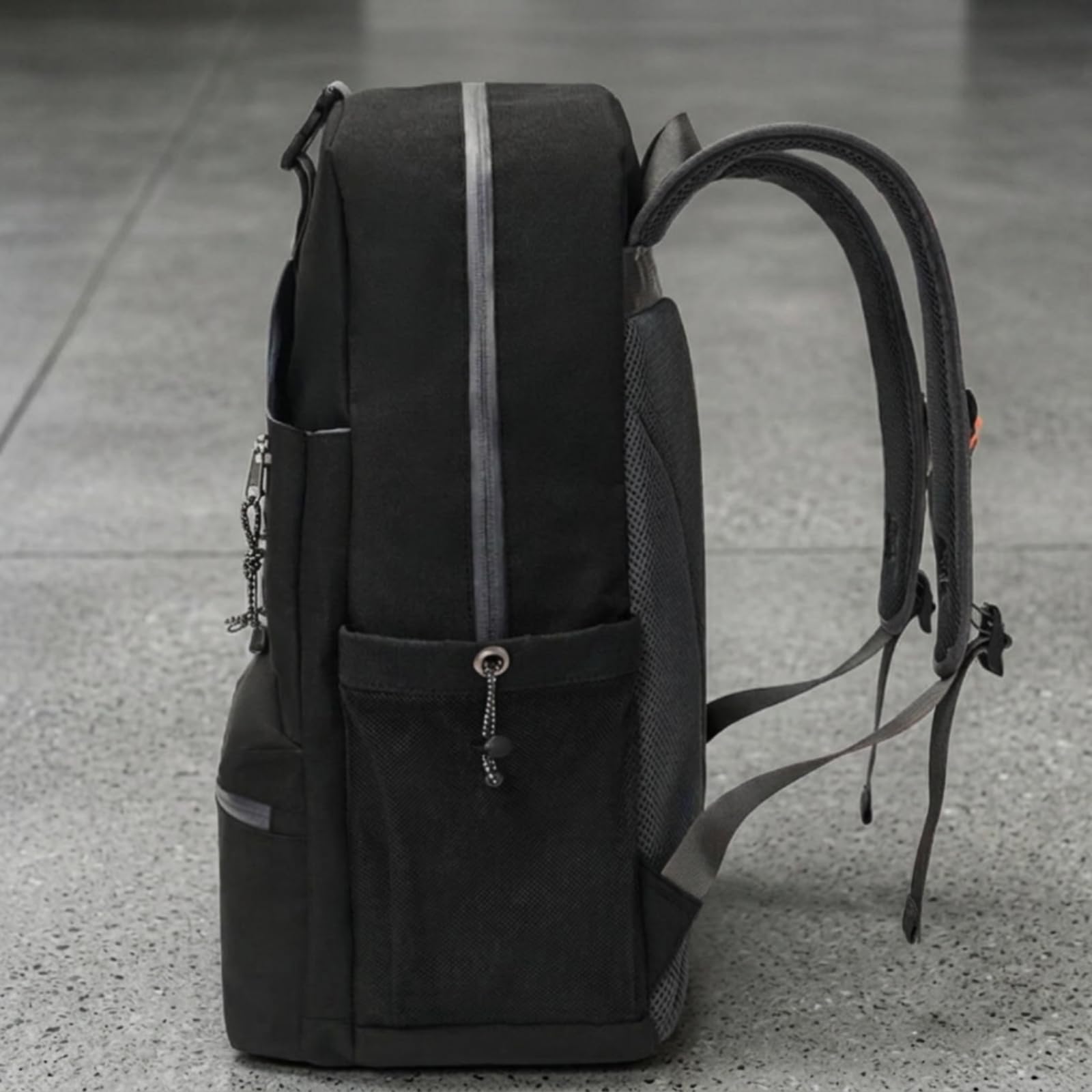 Colcolo Sac à 'Entraînement Extérieur Sac de Sport Sac de Transport Sac d'Équipement avec Panneau à Lacets Élastiques et Poche Zippée Devant en Tissu Oxford