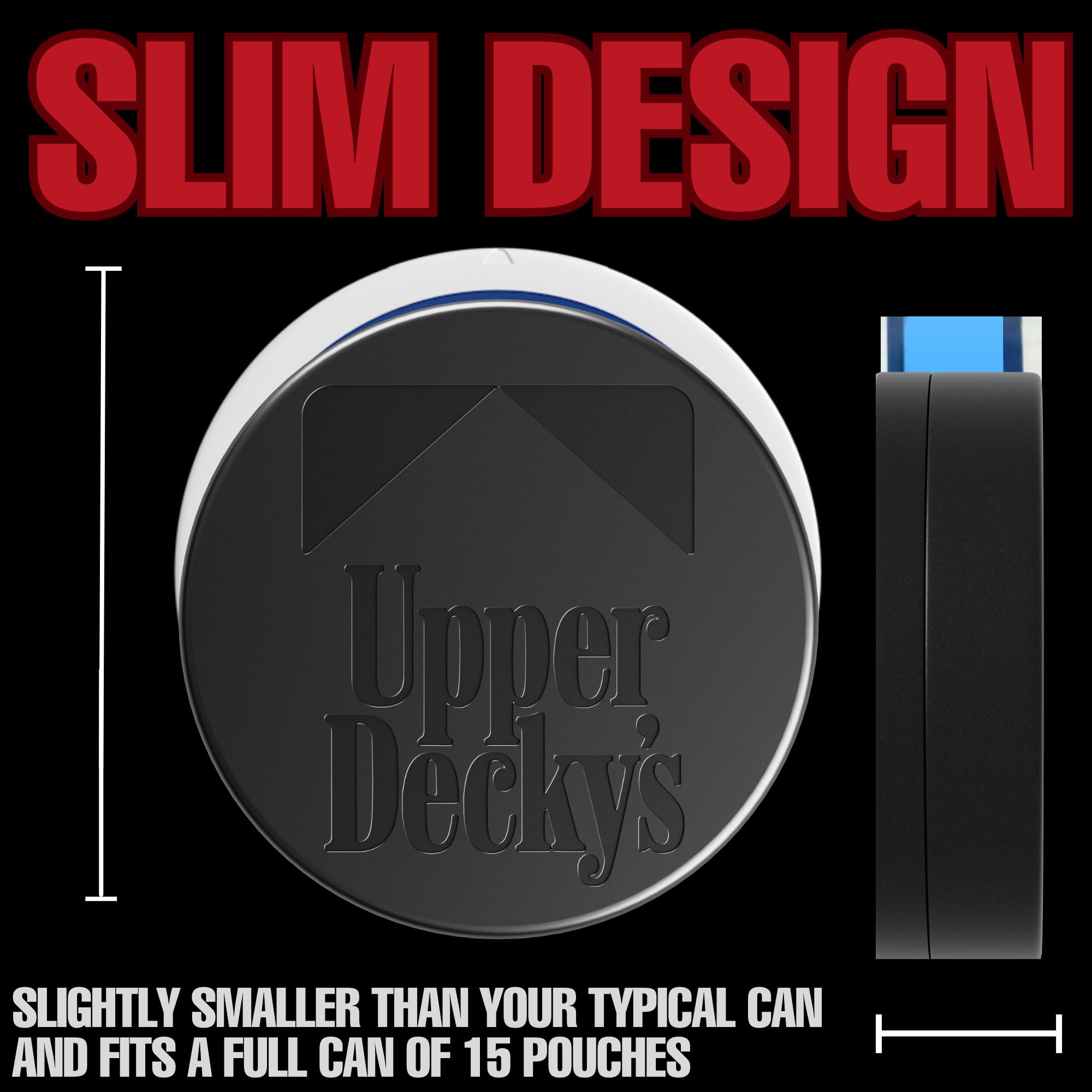 Amazon.com: ZPACK Magnetic Metal Can, Holder, Metal Container