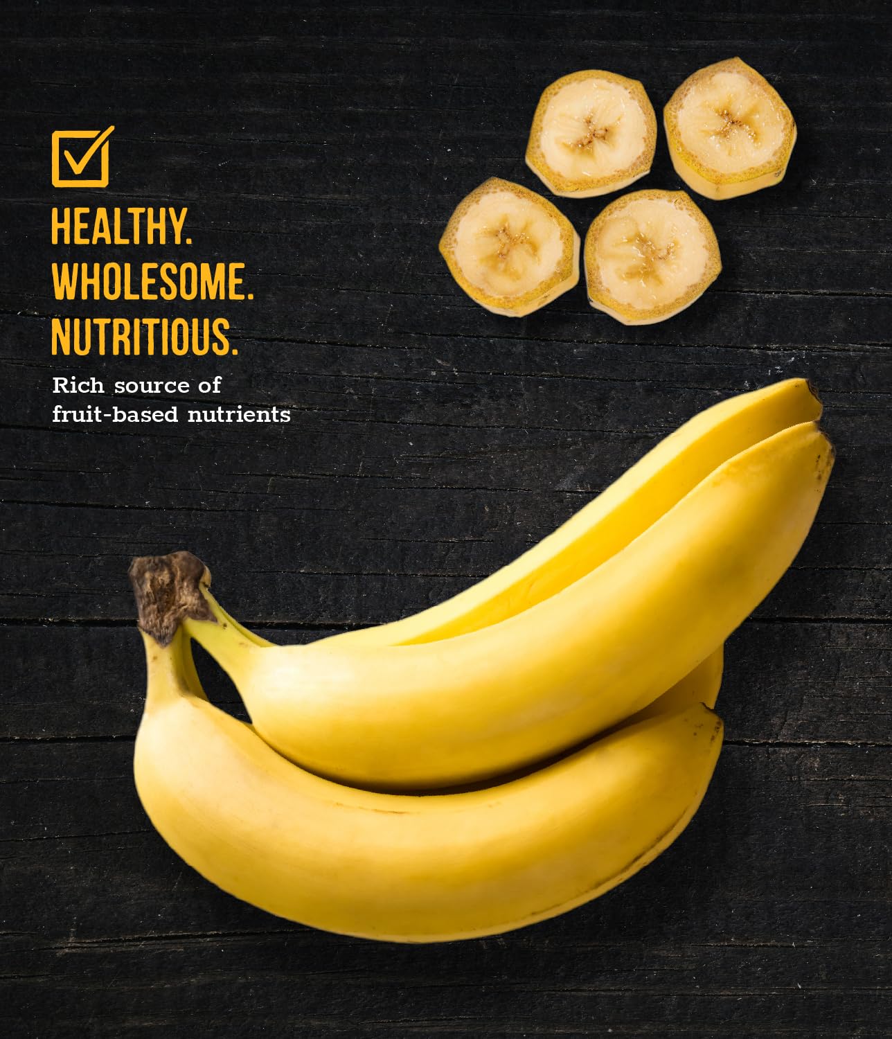 Wholesome Pride Banana Bites - Zuccheriera per cani, 2 ingredienti, banane e olio di cocco, senza cereali, 473,6 g