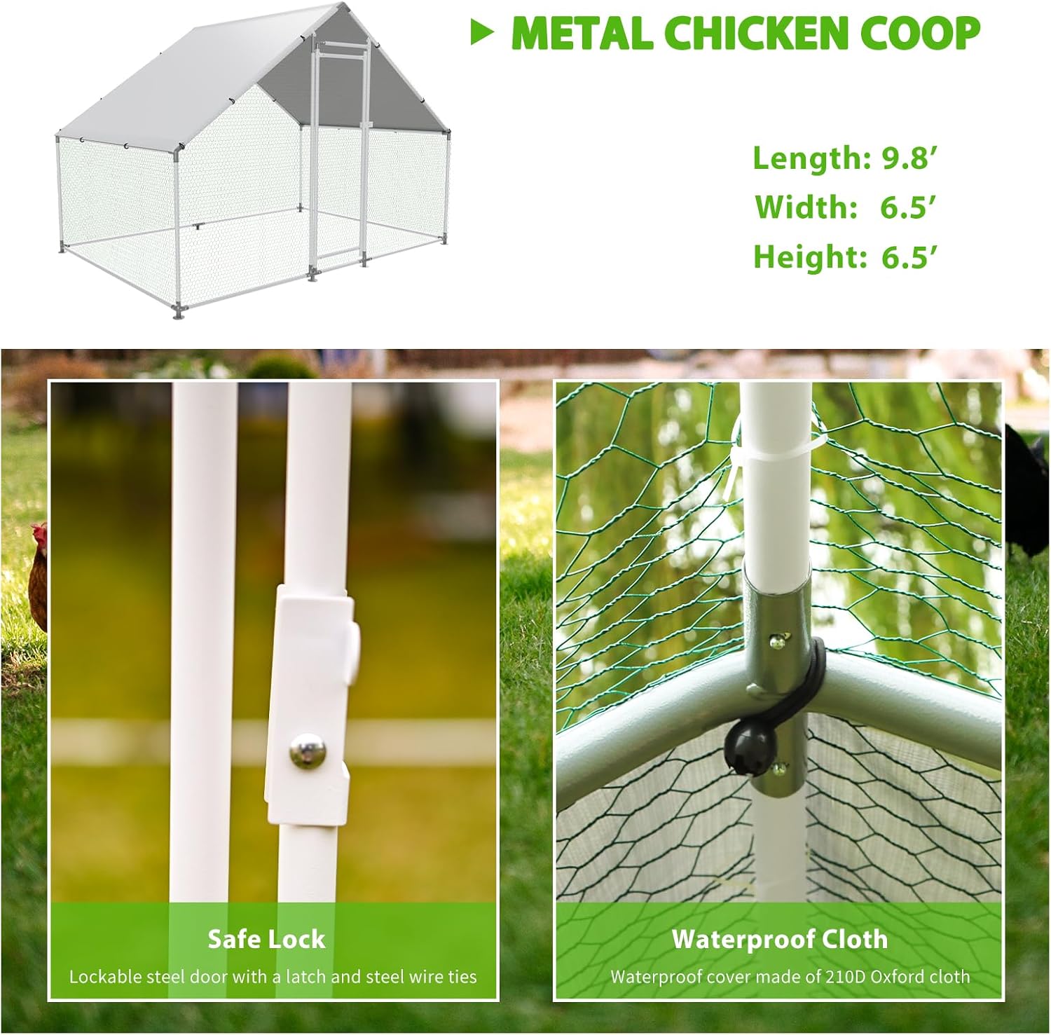 Ultimate Guide to the Large Metal Chicken Coop: A Review of the Perfect Poultry Pen!