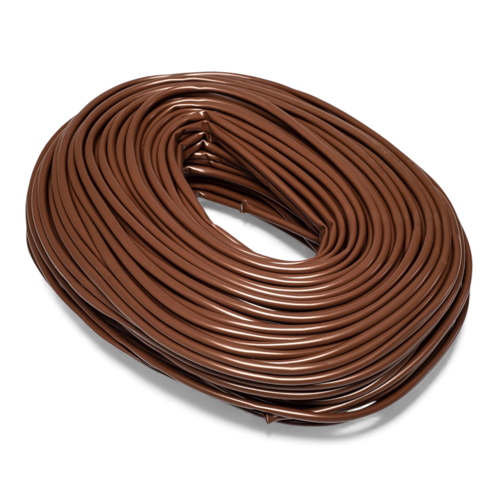 Brown Sleeving Cable Protection, Electrical PVC Flexible Wire Tubing (2mm - 3 metres)