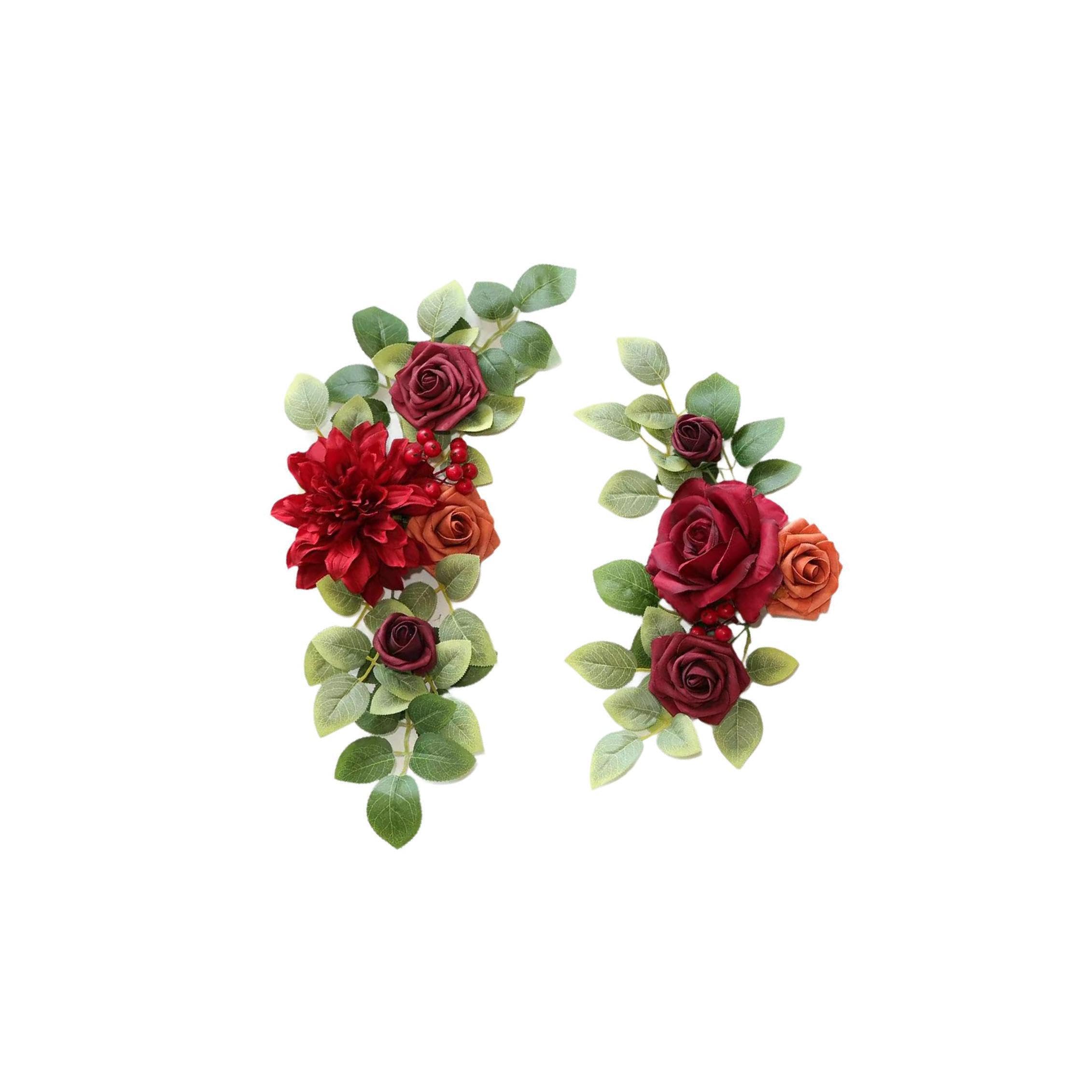Alcxazs Green Artful Corner Flower Wedding Celebration Accessories Delight Guests With Stunning Floral Accents Transforming Any Event Into Beautiful Experience, Style H