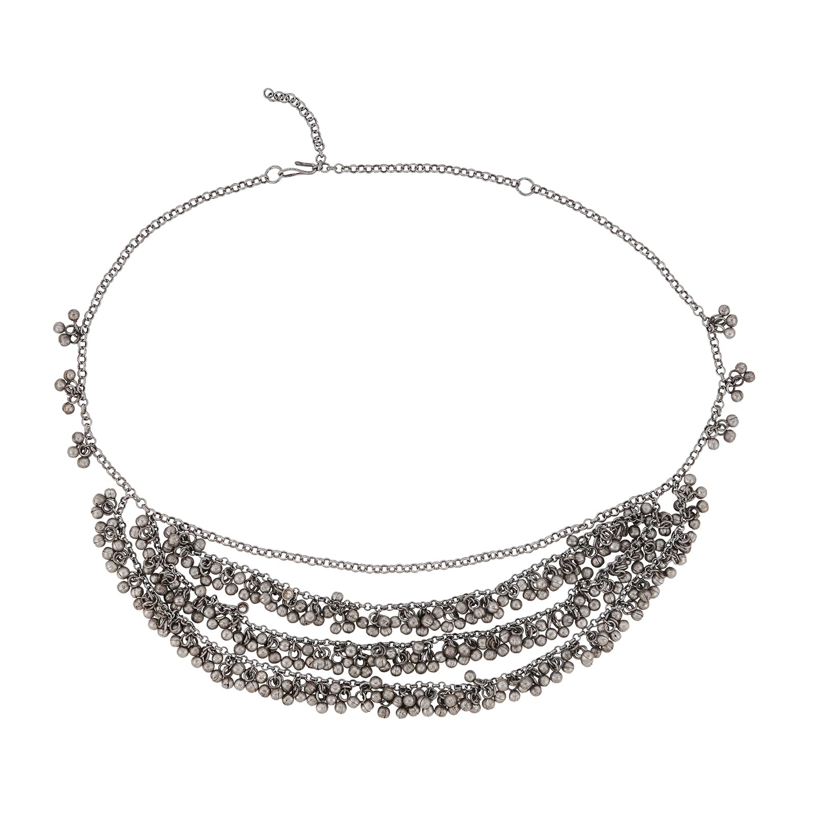 TEEJH Ambala Silver Oxidised Ghungroo Kamarbandh (B0CMCSNQYW) Amazon Price History, Amazon Price Tracker