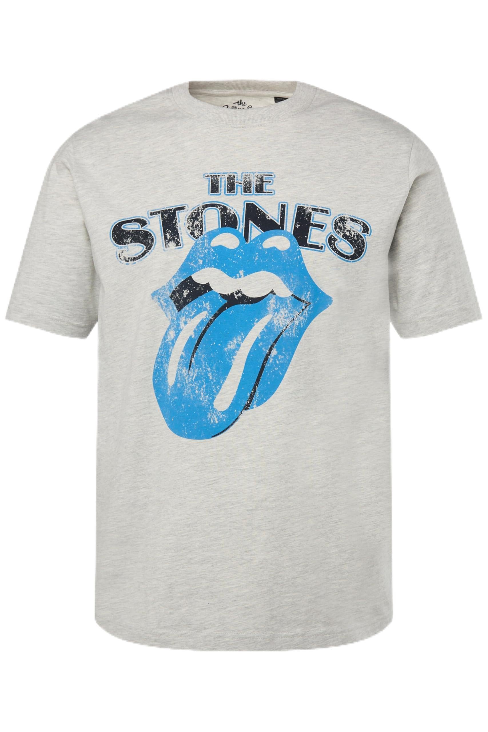 JP 1880 Men's T-Shirt, Light Grey mélange, 3XL