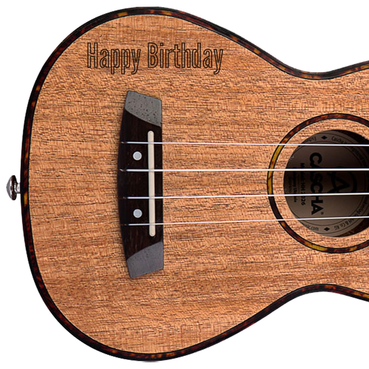 Cascha HH-2049 Tenor Ukulele Set mit personalisierter Gravur
