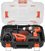 Vista 1 de BLACK+DECKER MATRIX 20V MAX* Kit combinado inalámbrico de 4 herramientas con almacenamiento (BDCDMT1204KITC1)