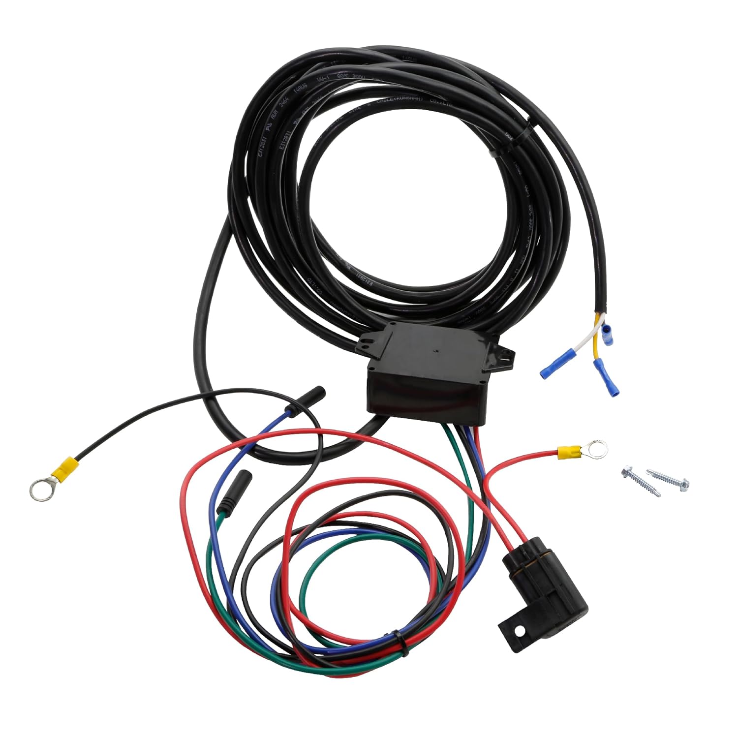 Relay Harness Jack Plate Wiring Harness Fit for Atlas Hydraulic Jack Plates 2014+ Replace AHJRELAYKIT-2-DP AHJRELAYKIT2DP