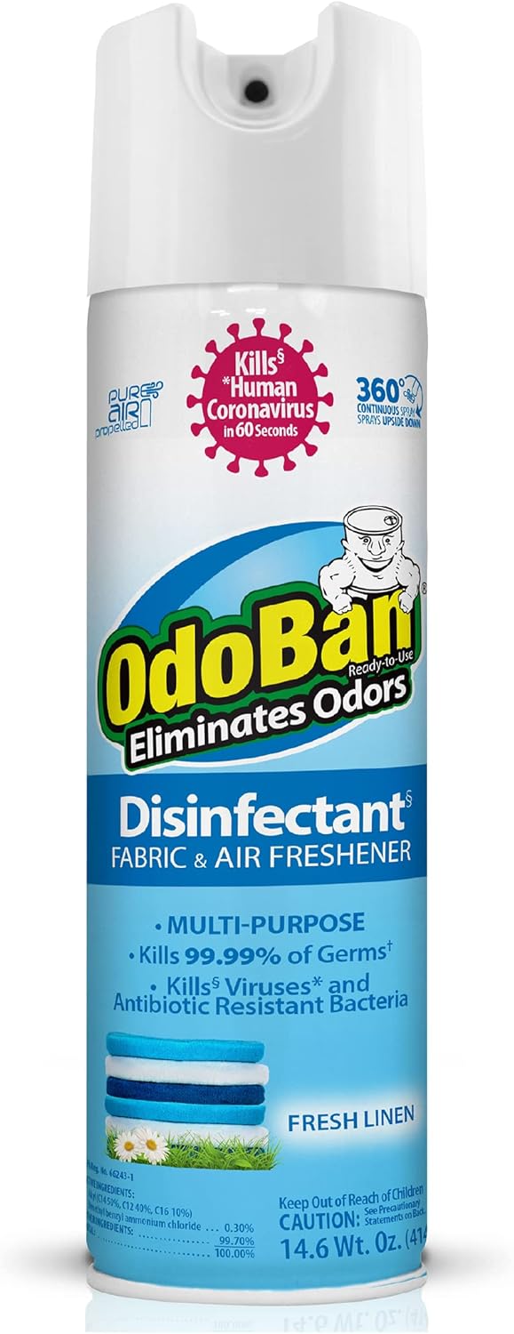 OdoBan ReadytoUse 360Degree Continuous Spray Disinfectant and Harsh
