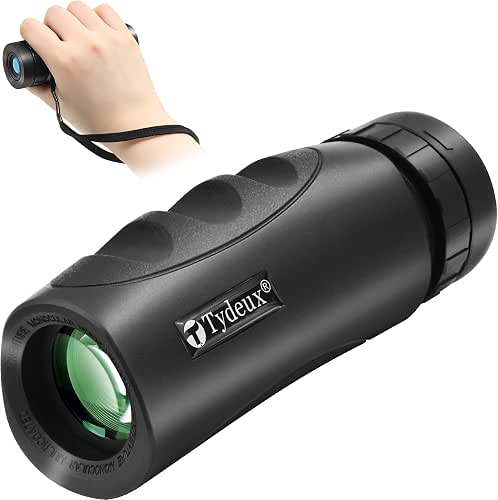 10x25 Waterproof Compact Monocular - Small High Powered Telescope Monoculars