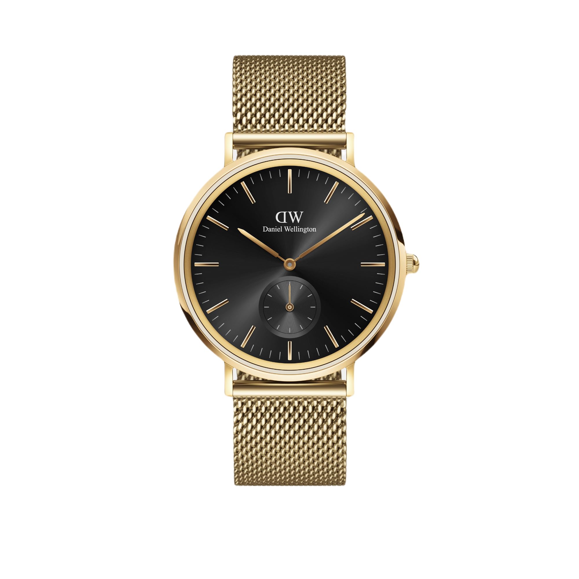 Daniel Wellington Men Black Round Analogue Watch- DW00100713K (B0CXX6WSV5) Amazon Price History, Amazon Price Tracker