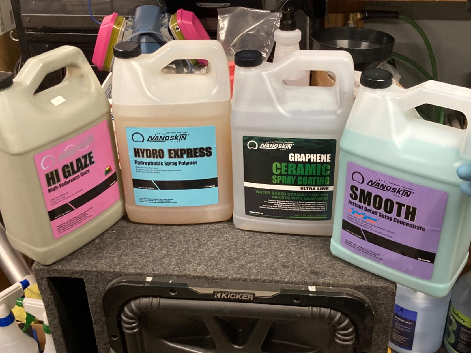 Nanoskin Graphene Ceramic Spray Coating 1 Gallon – Water Based Super ...