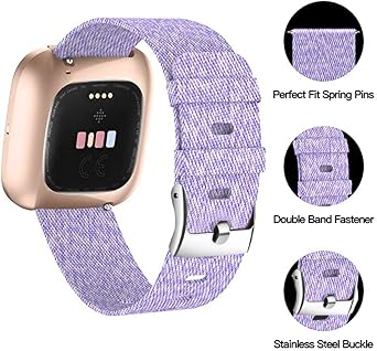 Blueshaweu Compatible with Shock Clock MAX Band, Breathable Nylon Woven Fabric Replacement Accessory Strap Compatible for Pavlok Shock Clock 3 / Pavlok 3, Shock Clock MAX