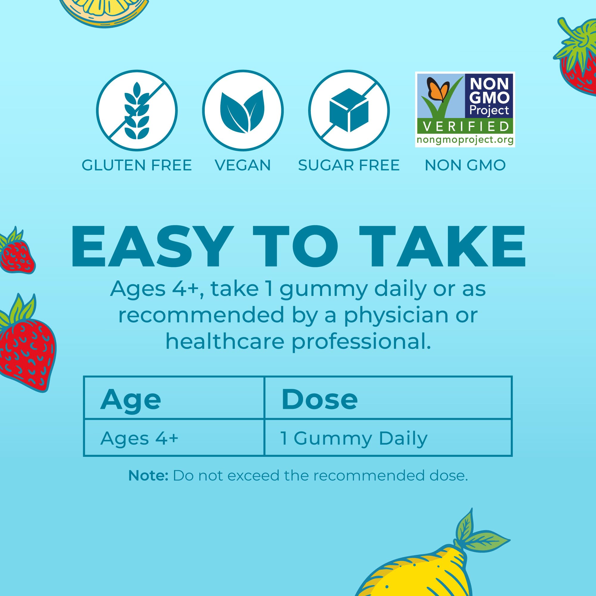 MARYRUTH'S Kids Multivitamin Gummies, Sugar Free, 2 Month Supply, Ages 4+ — Amazon image 8