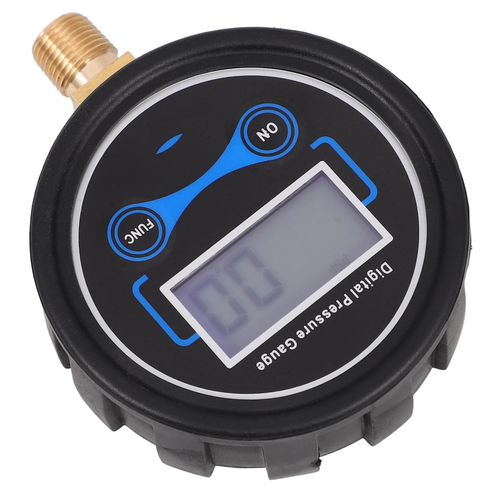 ABOOFAN 3 Stück Digital Display Manometer Luftdruck mit Reifendruckprüfgerät Werkzeug Messgerät Druckanzeige Druckwächter Reifendruckmesser auto prüfgerät Auto-Druckmonitor Plastik Schwarz