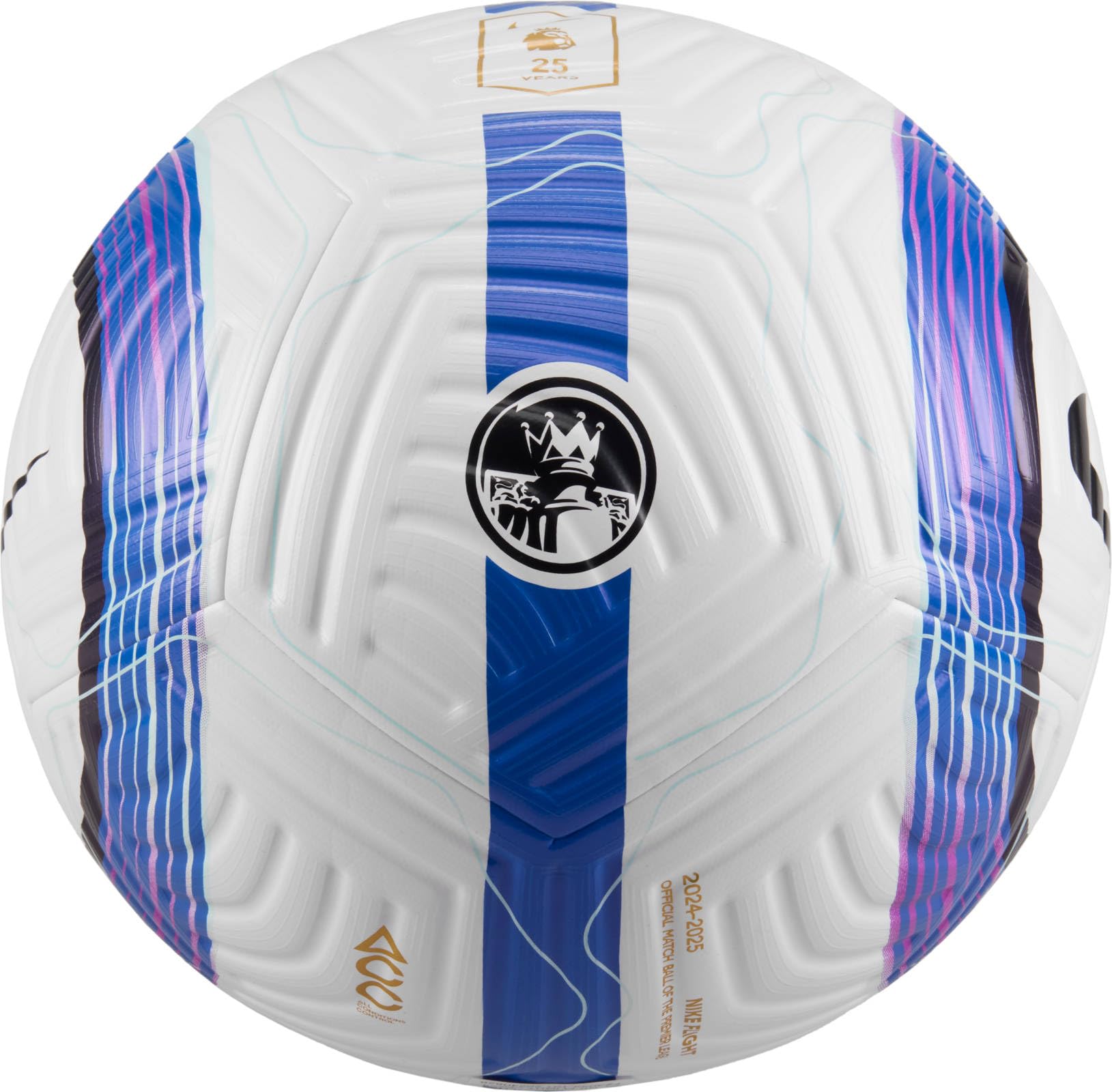 Nike Premier League FZ3033-101 Size 5 Flight Football - White/Blue