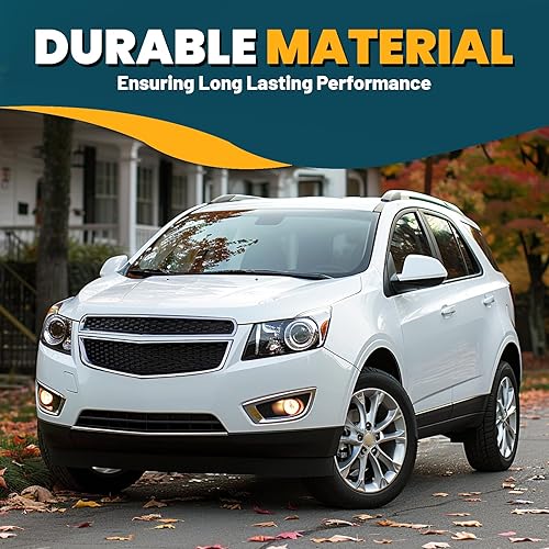 Miniatura 3 de KUAFU Rejilla superior e inferior compatible con Chevrolet Chevy Equinox 2010-2015 Reemplazo para 25798744 25798747 GM1200622 GM1200621 Conjunto de