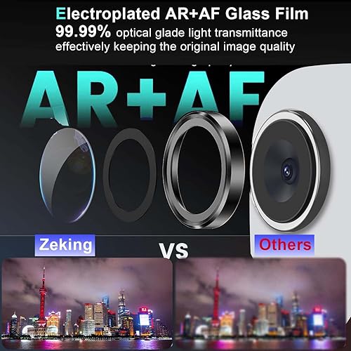 Miniatura 2 de Protector de lente de cámara para Samsung Galaxy Tab S9 UltraSM-X910, resistente a los arañazos, vidrio templado 9H ultrafino con bordes de