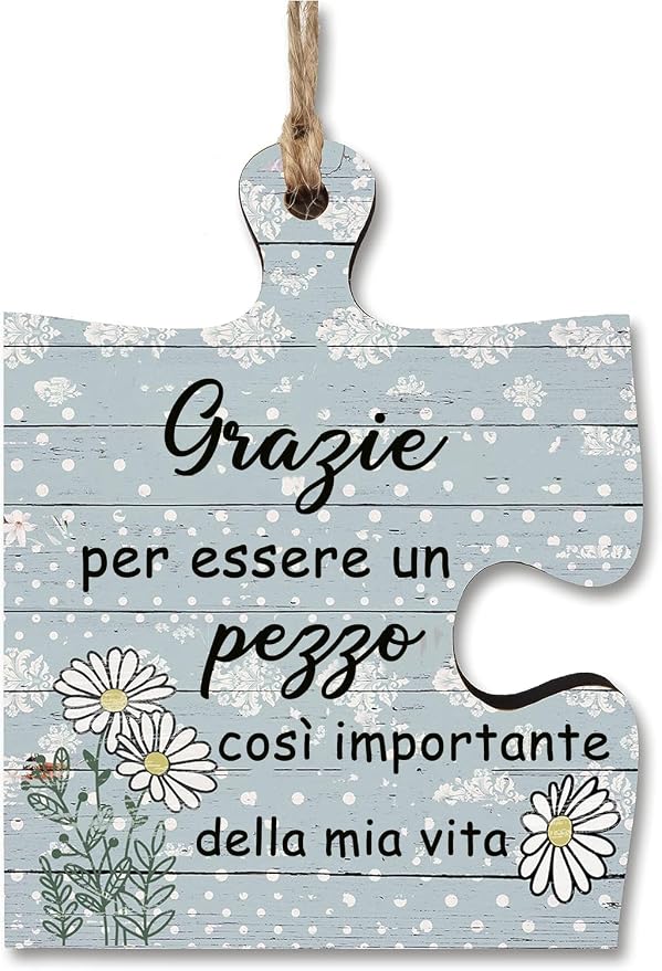 Targa Da Parete Enesco Our Name Is Mud 'Mamma Ti Amo Più' - Ceramica Bianca E Rosa - Regalo Per Festa Della Mamma