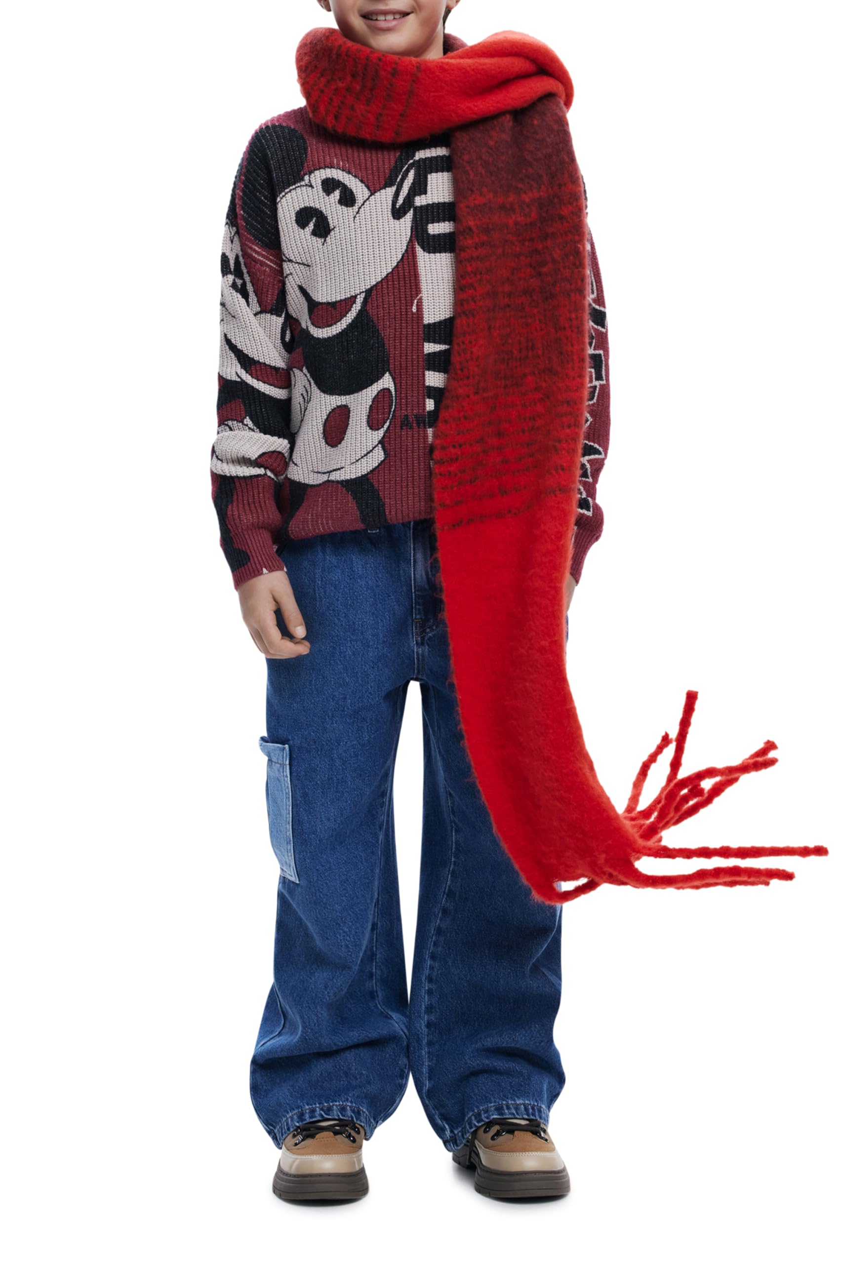 Desigual Sweat_City Black Sweatshirt para Niños
