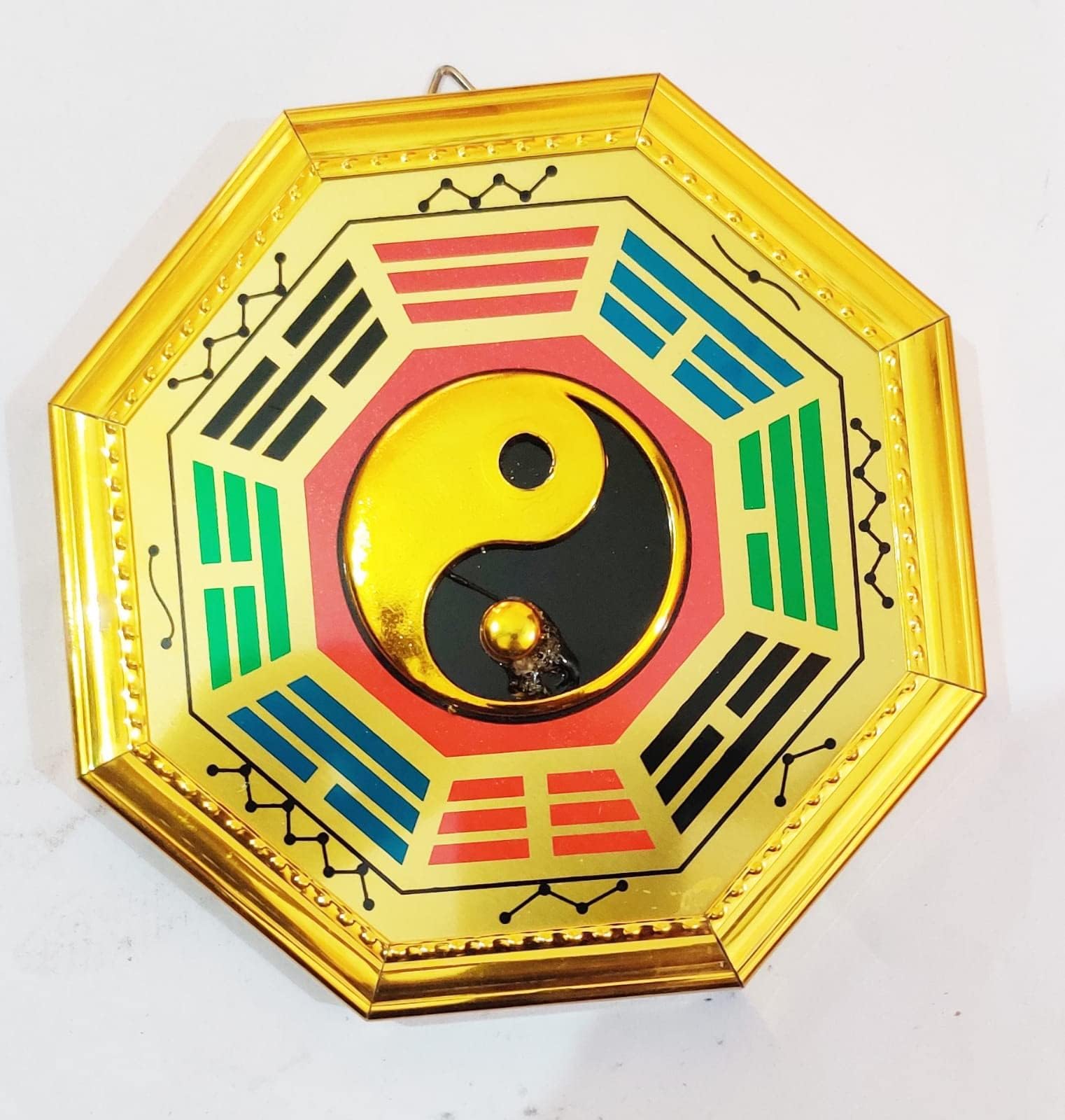 Money Vastu feng Shui Gift Product Collection Fengshui 6.5โ Traditional Chinese Feng Shui Bagua Mirror with Yin Yang for Protect Home and Office