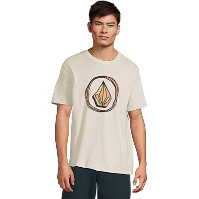 Мужская рубашка Volcom Circle Stone Tee stone heather