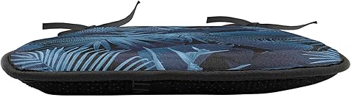 Vista 259 de Lunarable Orient - Juego de 6 cojines de asiento para silla, diseño de estrellas marroquíes, espirales y curvas abstractas, ilustración oriental