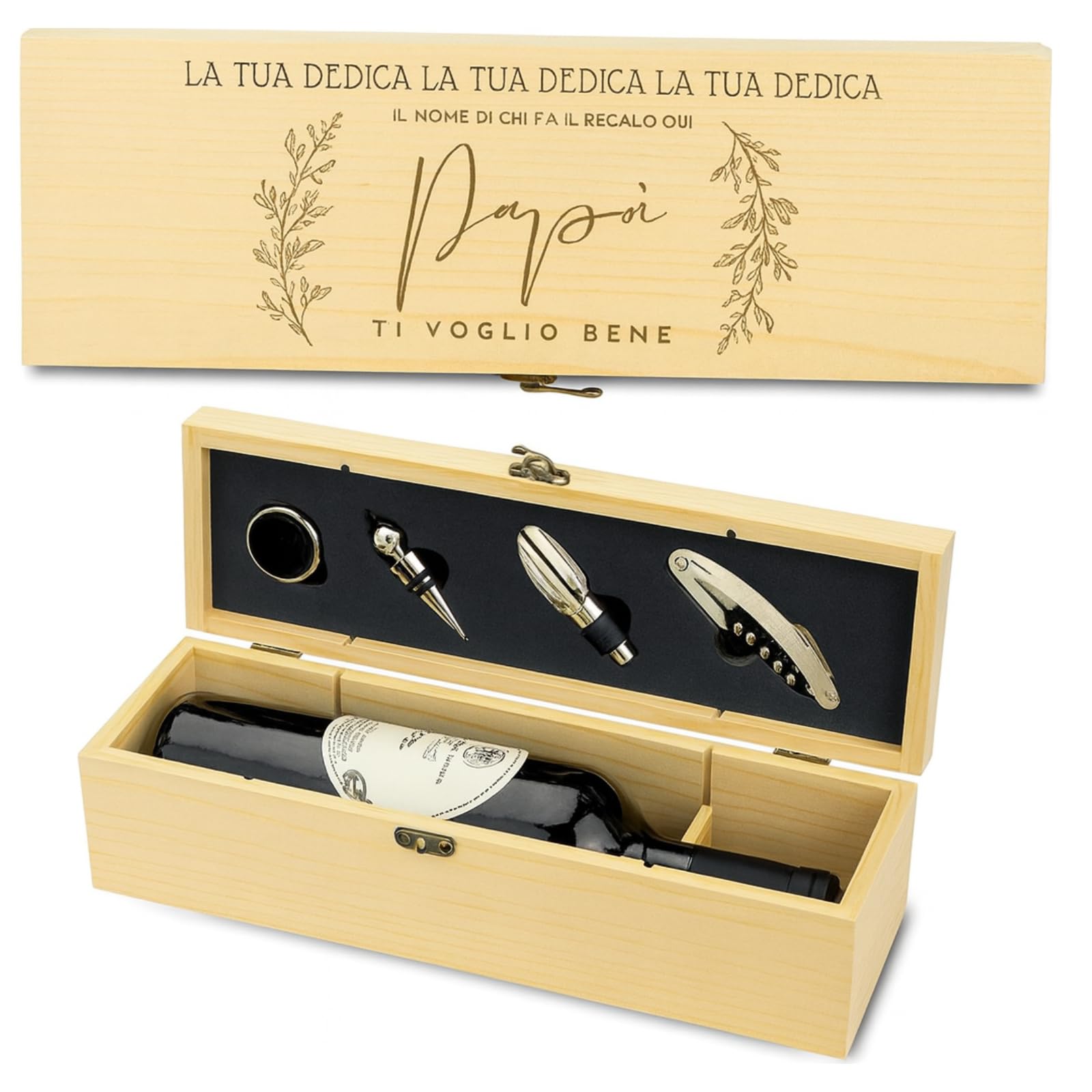 Scatole Legno Vino - | Vendita di Scatole Legno Vino Online