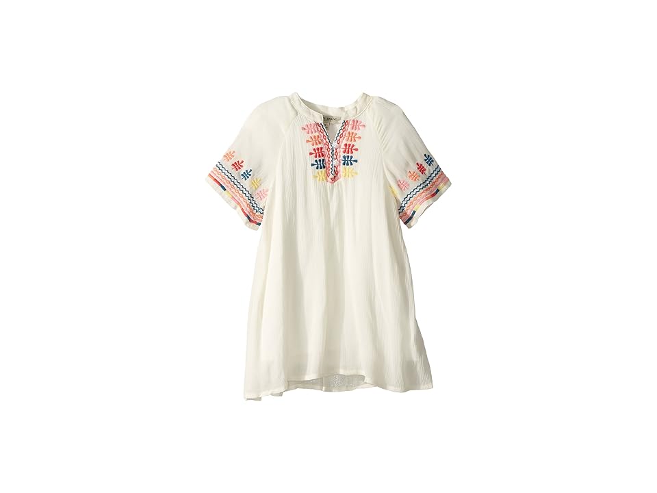 

Lucky Brand Kids Roxanne Dress (Toddler) (Whisper White) Girl's Dress