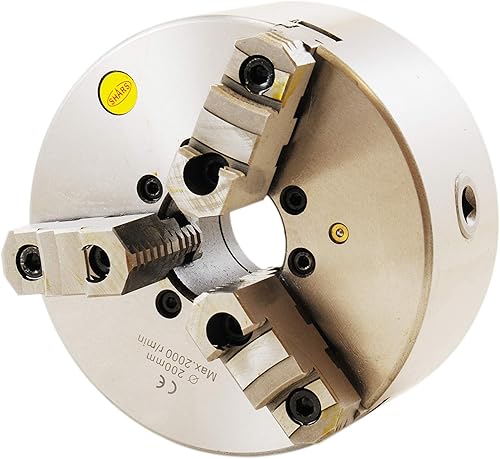 Shars 10" 3 mandíbula auto centro D1-6 Torno de montaje Chuck Reversible .0039 TIR Cert 202-5441 R
