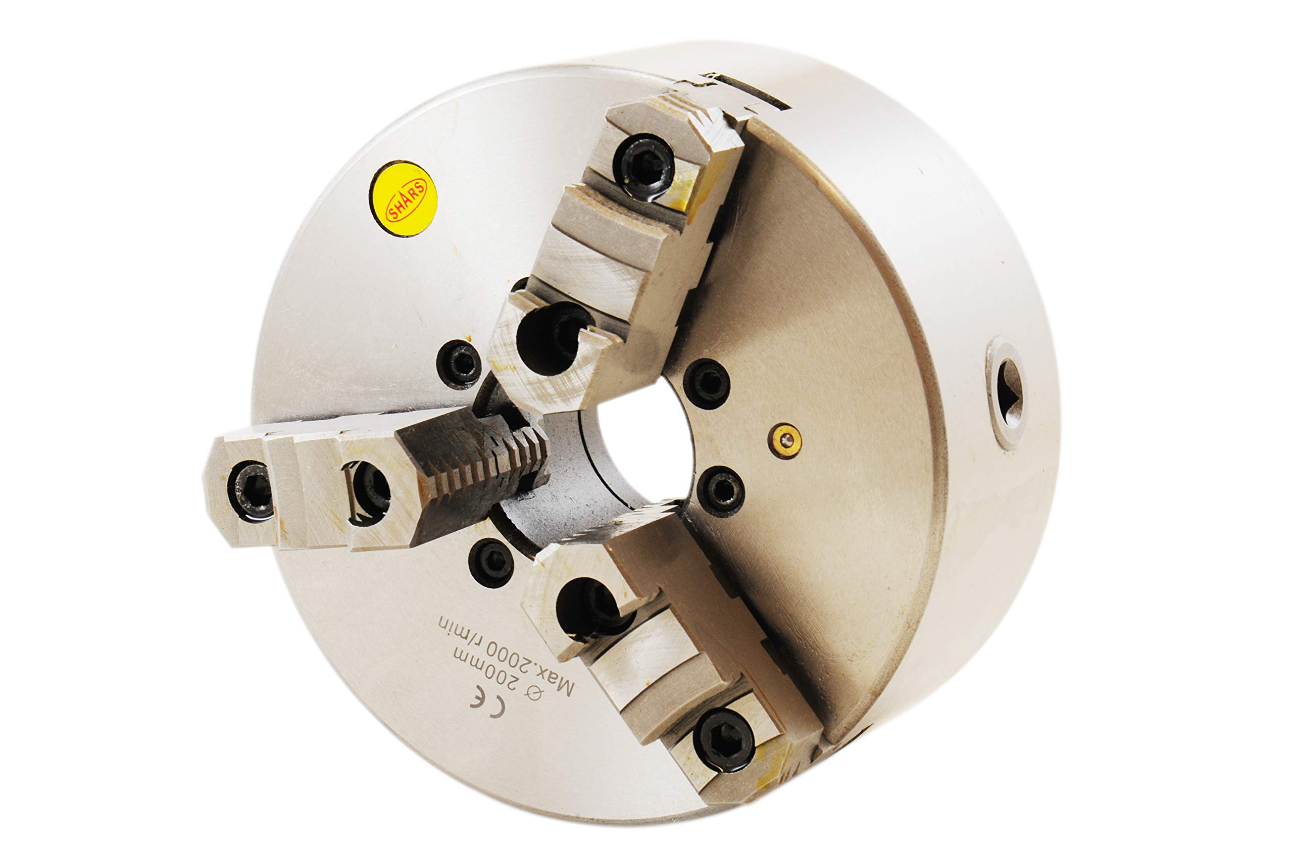 Shars 10" 3 Jaw Self Center D1-6 Mounting Lathe Chuck Reversible .0039 TIR Cert 202-5441 R[
