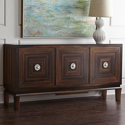 Miniatura 2 de WEKIS Patas de madera maciza para muebles de 4 pulgadas, madera natural de mediados de siglo, patas cuadradas marrones de repuesto para muebles para