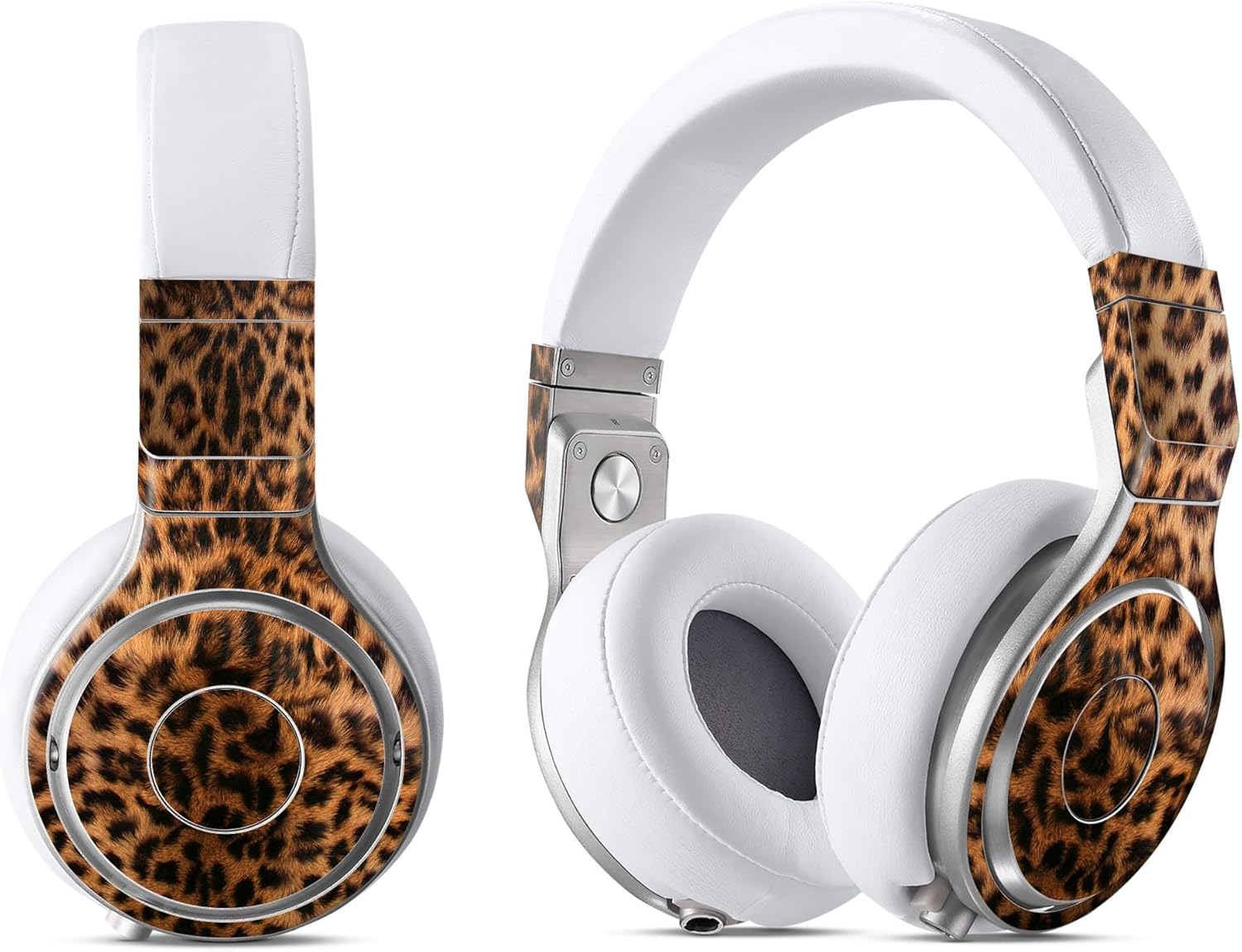 DesignSkinz - Compatible with Beats Studio 2/3 Wireless - Skin Decal Protective Scratch Resistant Vinyl Wrap - Mirrored Leopard Hide