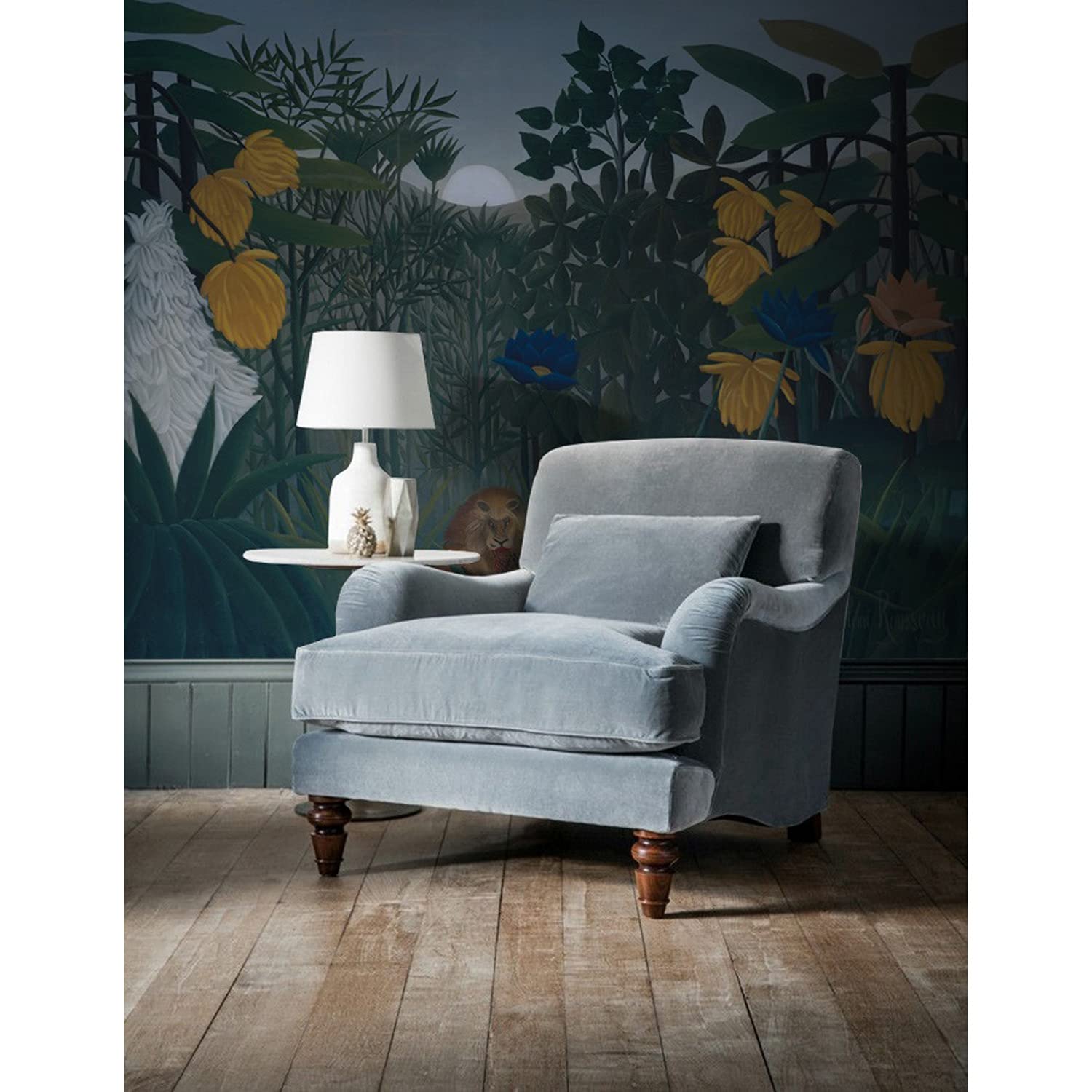 Papier peint latex haut de gamme 250x250cm Muralo au rendu ancien unique