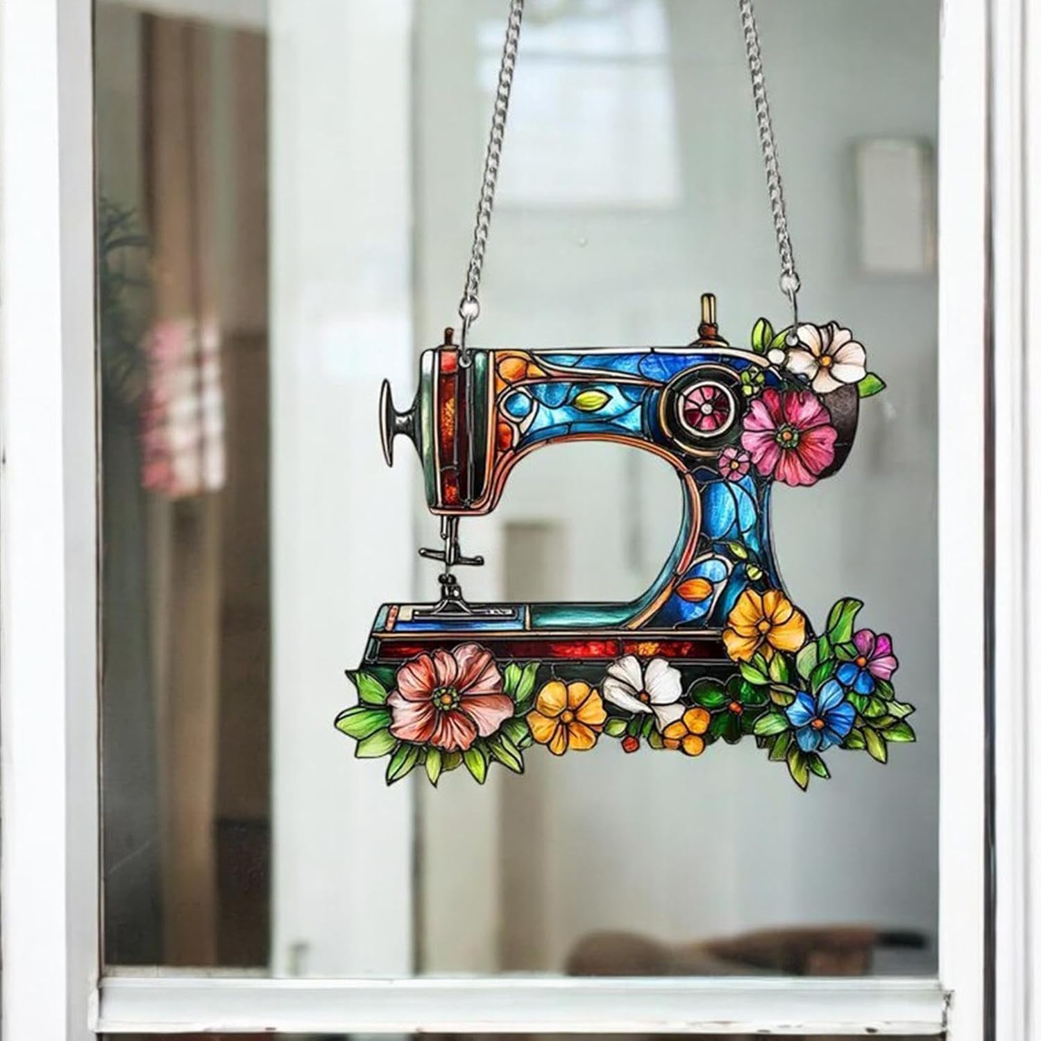 Christmas Decorations,Sewing Machine Ornament - Sewing Ornaments for Christmas Tree, Flat Christmas Decoration Ornaments | Car Decoration, Wall Pendant, Multipurpose Home Decoratio