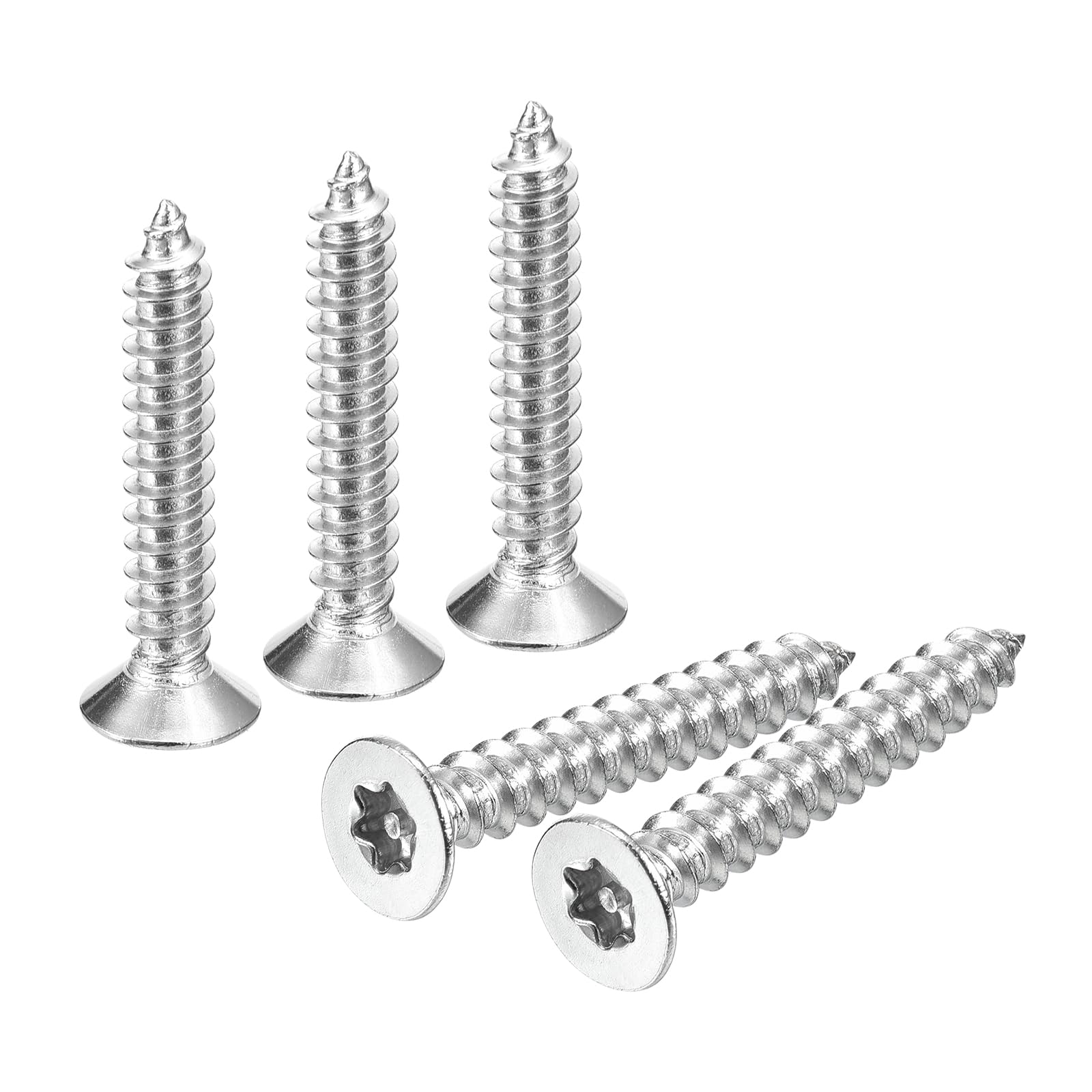 Set Di 50 Viti Esagonali Senza Testa M5 X 5mm In Acciaio Inox 304 - Per Maniglie, Lampade, Falegnameria