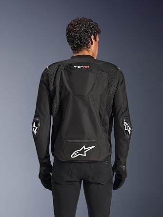 Alpinestars T-GP Air Jacket Men's, Motorcycle Riding Textile, Lightweight Breathable Mesh Ventilation, Race-Spec Aero Hump