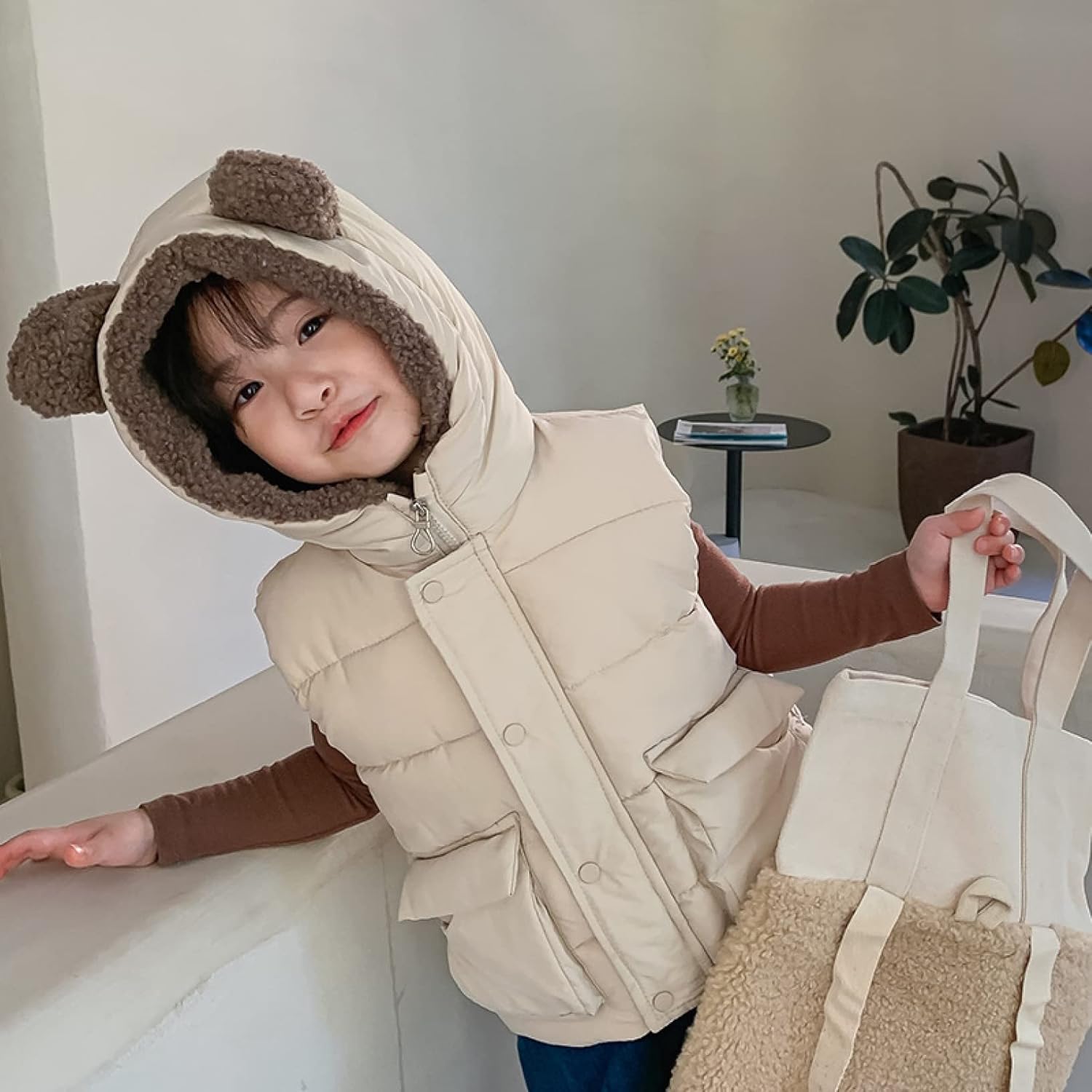 THIRD MAGAZINE×mikomori / ロングダウンベスト ダウンコート、ベスト