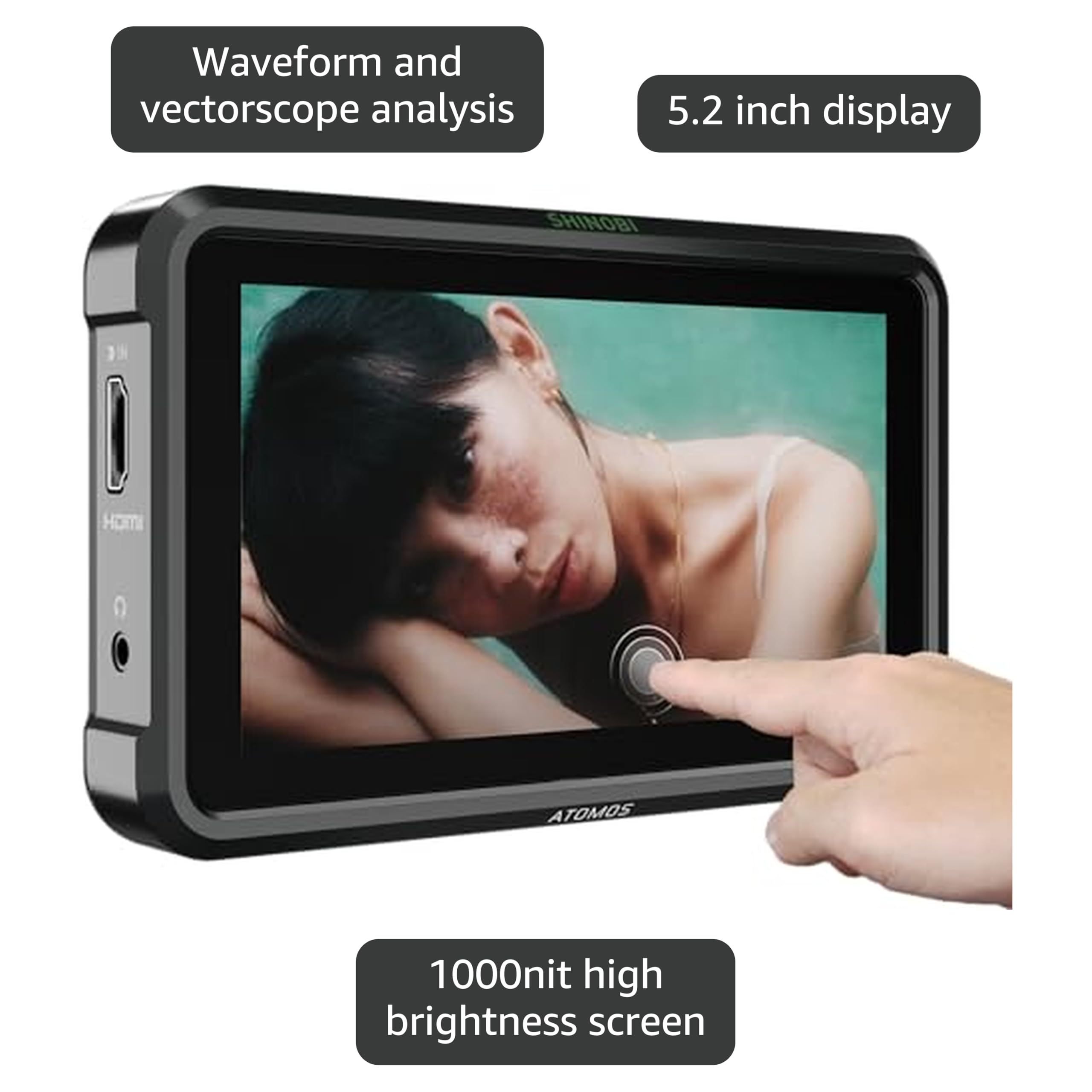 Amazon.com : Atomos Shinobi 5-inch HDMI 4K Monitor : Electronics Amazon.com : Atomos Shinobi 5-inch HDMI 4K Monitor : Electronics
