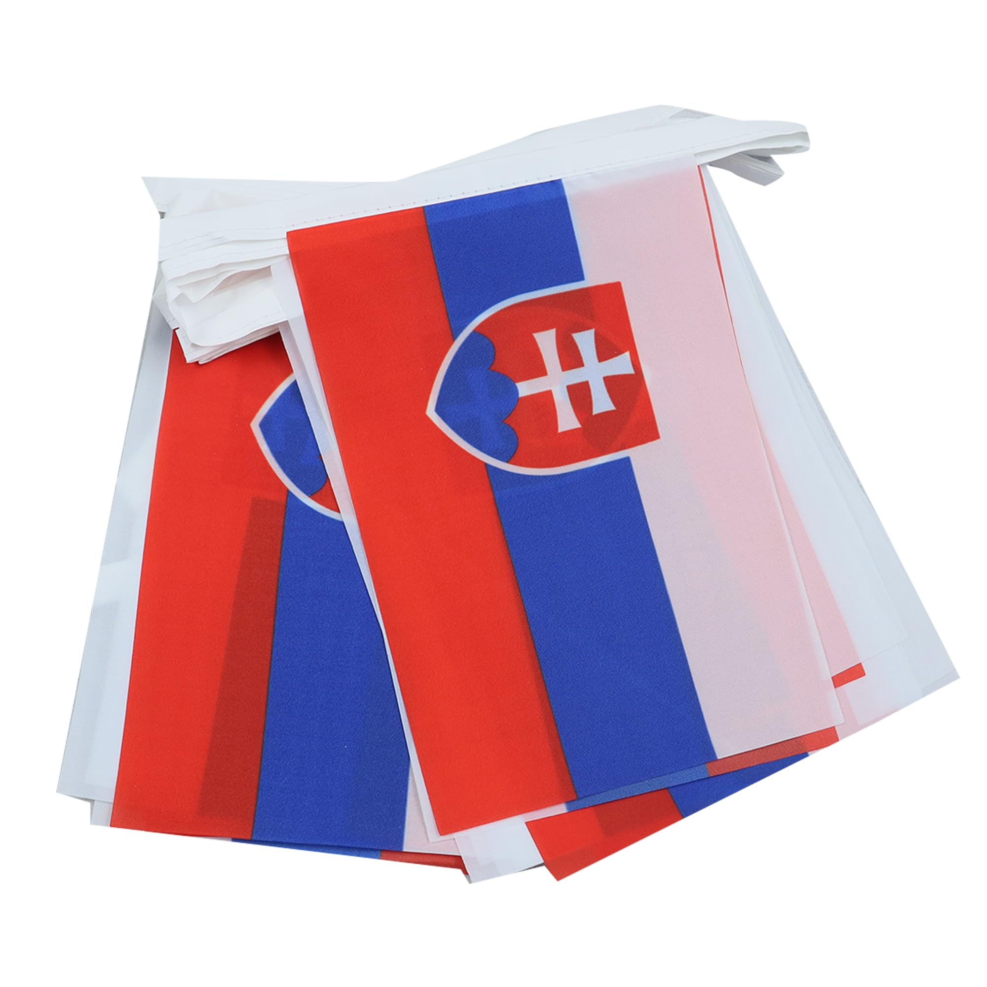 AZ FLAG Guirnalda 6 Metros, 20 Banderas de Ecuador 21x15 cm, Bandera Ecuatoriana 15 x 21 cm - Banderines — view 133