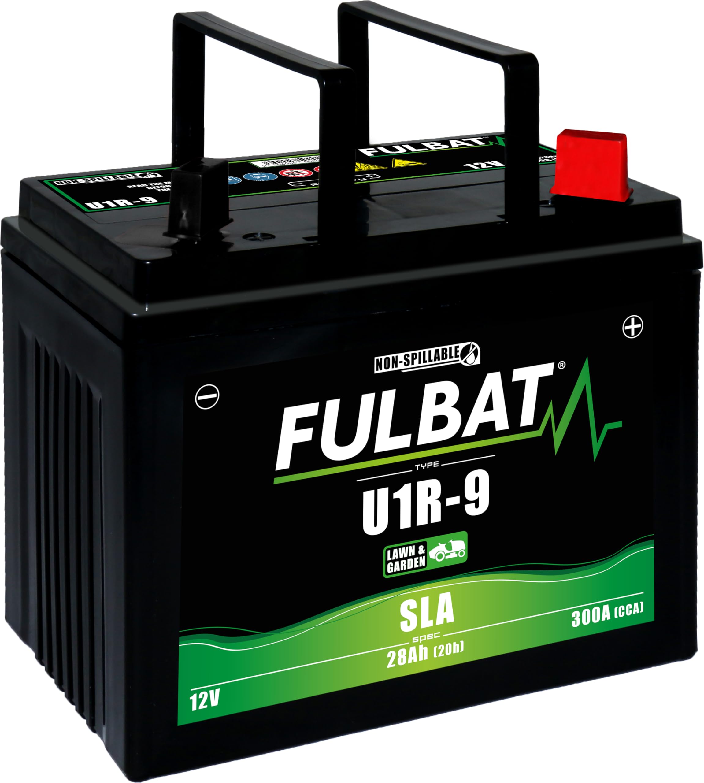 FULBAT - BATTERIE TONDEUSE FULBAT U1R-9 SLA (12N24-3A) 12V 28AH 300A