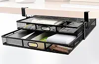 Organizador de Gaveta Sob a Mesa, Kit Escritorio, Organizador de Documentos, Acessórios e Organizadores de Escritorio Acessorios de Mesa