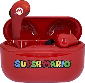 Ecouteurs Sans Fil Intra-auriculaire - Super Mario Rouge | HIGH-TECH