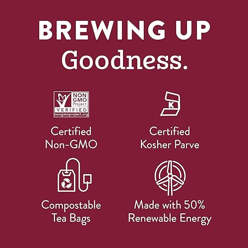 Miniatura 5 de Stash Tea Sunny Orange Ginger - Té de hierbas de jengibre y naranja, naturalmente sin cafeína, proyecto sin OMG, té premium verificado sin